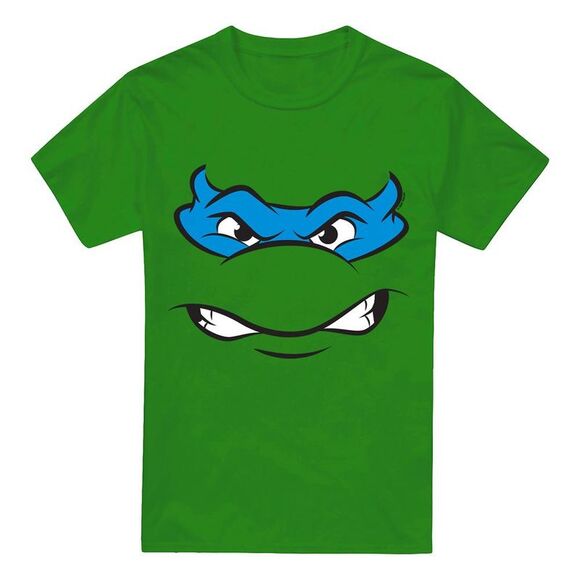 Popfunk T-shirt Unisex Leonardo TMNT – Tartarughe Ninja – Cotone Ringspun – Taglia XXXL – Antracite